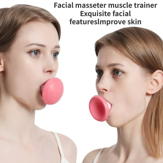 Jawline Exerciser V Face Facial Lifter Double Chin Remover Skin Care Firming Expression Exerciser Remove Masseter Muscle Line
